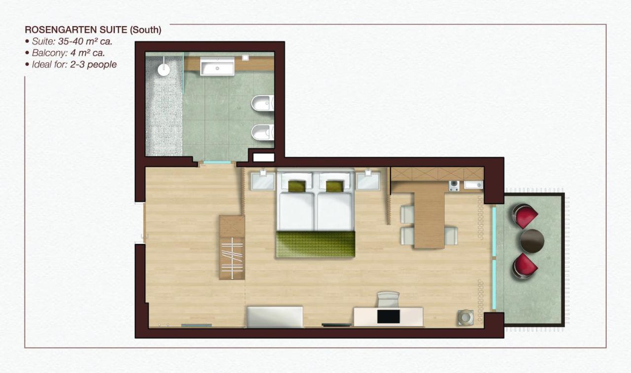 Art & Design Hotel Napura Terlano Bagian luar foto